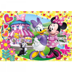 CLEMENTONI PUZZLE 104 ΤΕΜ SUPER COLOR DISNEY JUNIOR MINNIE 87943 / 27982