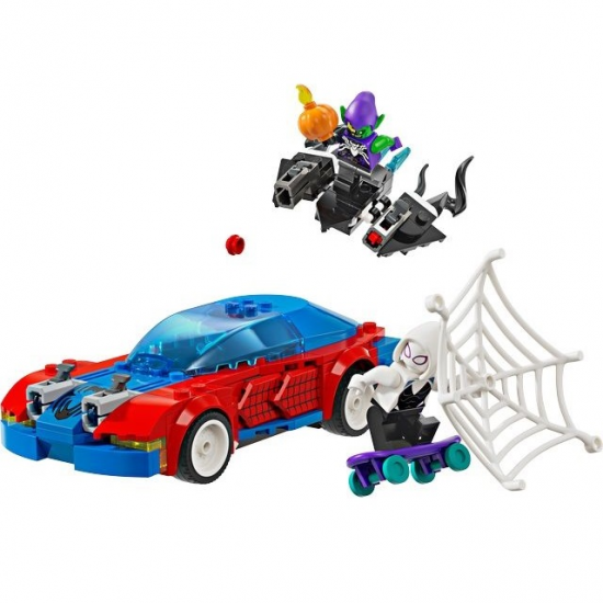 LEGO MARVEL SUPER HEROES SPIDERMAN RACE CAR AND VENOM GREEN GOBLIN 76279
