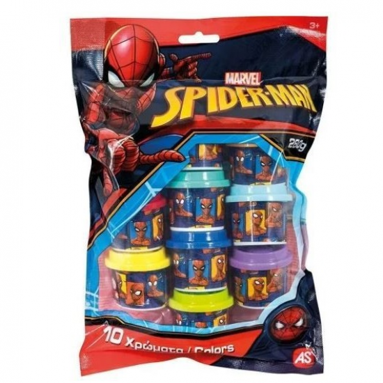 AS COMPANY ΣΑΚΟΥΛΑΚΙ ΠΛΑΣΤΕΛΙΝΑ 10 ΒΑΖΑΚΙΑ SPIDERMAN 1045-03599