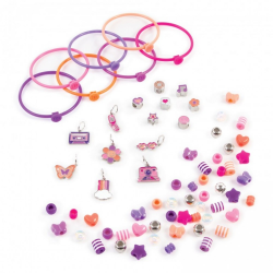 MAKE IT REAL DIY FASHION BEADED BANGLE BRACELETS 1329 MAKE IT REAL DIY FASHION BEADED BANGLE BRACELETS 1329