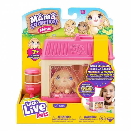 GIOCHI PREZIOSI LITTLE LIVE PETS MAMA SURPISE MINIS ΜΙΚΡΟ ΚΟΥΝΕΛΑΚΙ ΜΕ ΜΩΡΑΚΙΑ LP301200