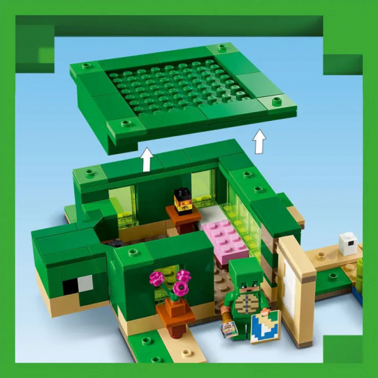 LEGO MINECRAFT - THE TURTLE BEACH HOUSE 21254