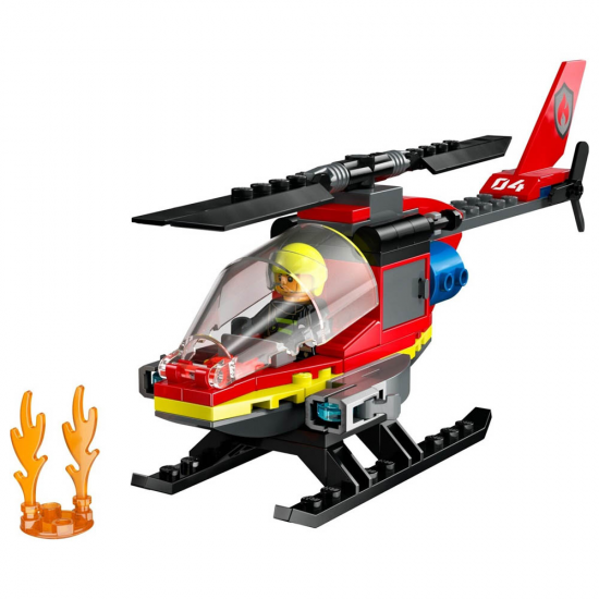 LEGO CITY - FIRE RESCUE HELICOPTER 60411