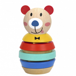 TOOKY TOY ΞΥΛΙΝΟ ΑΡΚΟΥΔΑΚΙ ΠΥΡΓΟΣ TF187