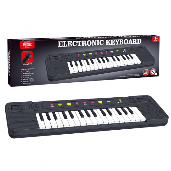 ELECTRONIC KEYBOARD 32 KEYS 51X14X4CM 76-152