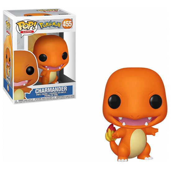 FUNKO POP GAMES : POKEMON - CHARMANDER SALAMECHE - GLUMANDA #455 504034