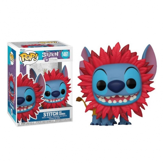 FUNKO POP DISNEY LILO AND STITCH : STITCH IN COSTUME AS SIMBA #1461 751643