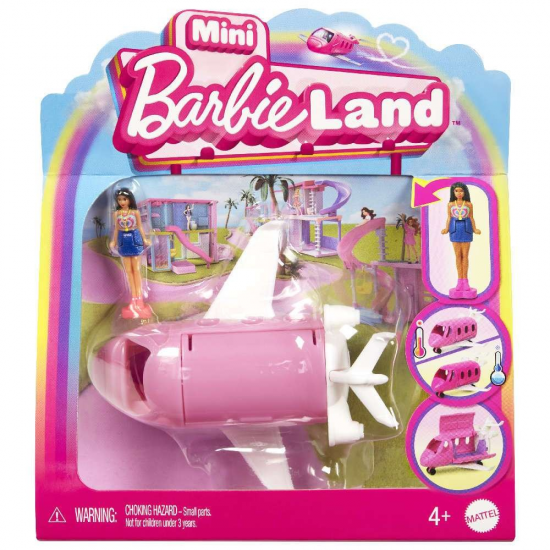 MATTEL BARBIE MINI BARBIELAND ΚΟΥΚΛΑ ΜΕ ΟΧΗΜΑ HYF38 / HYF40