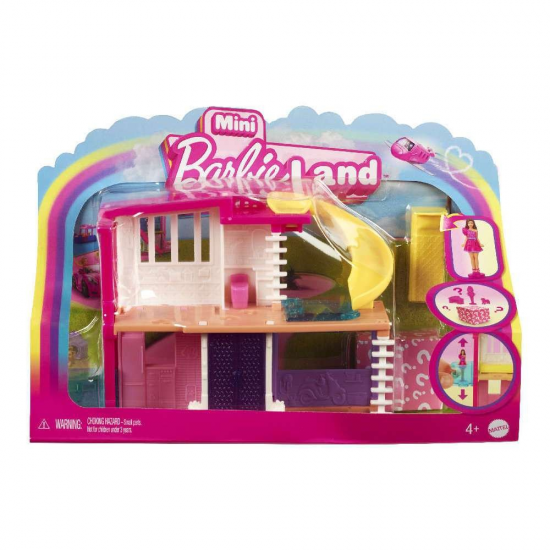 MATTEL BARBIE MINI BARBIELAND ΣΠΙΤΙΑ HYF44 / HYF47