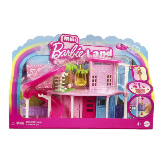 MATTEL BARBIE MINI BARBIELAND ΣΠΙΤΙΑ HYF44 / HYF45