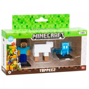 GIOCHI PREZIOSI MINECRAFT TOPPEEZ ΣΕΤ 3 ΦΙΓΟΥΡΕΣ MNC10000