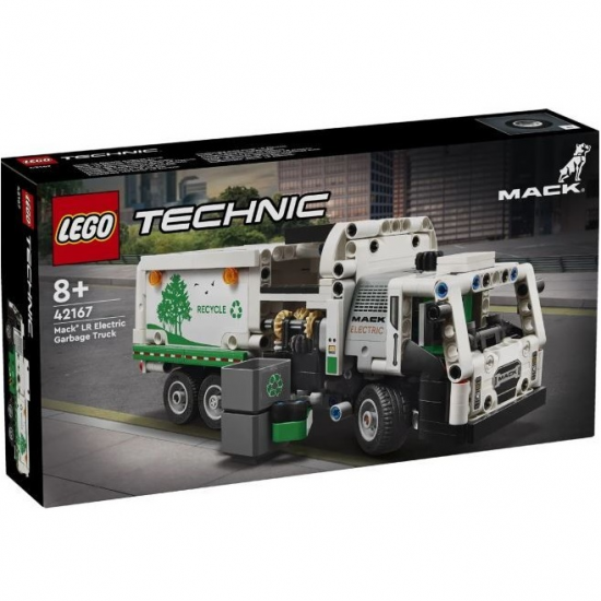 LEGO TECHNIC - MACK LR ELECTRIC GARBAGE TRUCK 42167