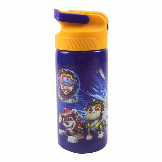 GIM ΠΑΓΟΥΡΙ ΑΝΟΞΕΙΔΩΤΟ ΜΕ ΚΑΛΑΜΑΚΙ PAW PATROL MIGHT MOVIE 500ML 555-23245