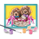 AS COMPANY PAINT AND FRAME ΖΩΓΡΑΦΙΖΩ ΜΕ ΑΡΙΘΜΟΥΣ ADORABLE PUPPIES 1038-41019