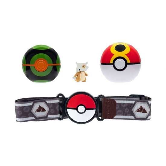 POKEMON W15 CLIP N GO POKE BALL ΜΕ ΖΩΝΗ - CUBONE WAVE JW095283-W15 / PKW3644