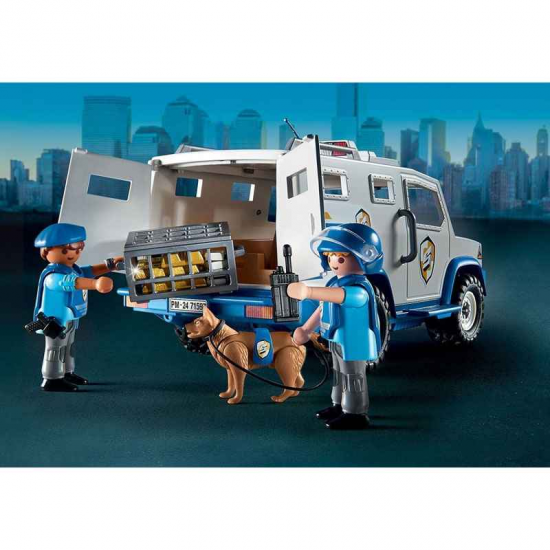 PLAYMOBIL 50 ΧΡΟΝΙΑ ACTION HEROE ΟΧΗΜΑ ΧΡΗΜΑΤΟΑΠΟΣΤΟΛΗΣ 71597