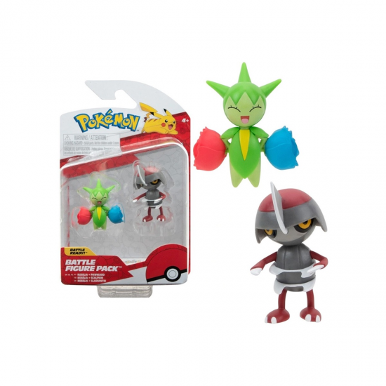 POKEMON BATTLE FIGURE PACK W15 ROSELIA AND PAWNIARD JW095007-W15 PKW3006