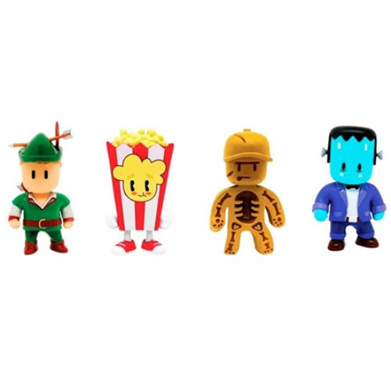 JUST TOYS STUMBLE GUYS 3D MINI FIGURES SERIES 4 ΣΕΤ 5 ΦΙΓΟΥΡΕΣ 40005