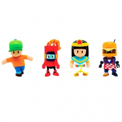 JUST TOYS STUMBLE GUYS 3D MINI FIGURES SERIES 4 ΣΕΤ 5 ΦΙΓΟΥΡΕΣ 40005