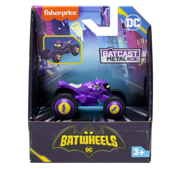 FISHER PRICE BATWHEELS - ΟΧΗΜΑ BIBI THE BATGIRL CYCLE HML12 / HXK50