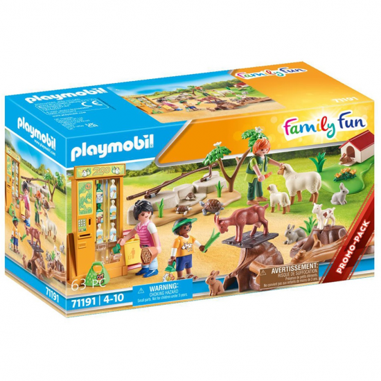 PLAYMOBIL CITY FUN - ΖΩΟΛΟΓΙΚΟΣ ΚΗΠΟΣ ΜΕ ΗΜΕΡΑ ΖΩΑ 71191