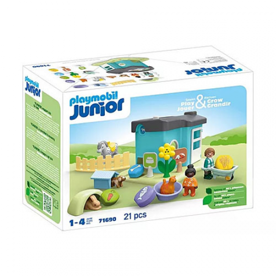 PLAYMOBIL JUNIOR - ΞΕΝΩΝΑΣ ΜΙΚΡΩΩΝ ΖΩΩΝ 71690