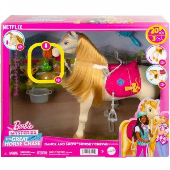 MATTEL BARBIE THE GREAT HORSE CHASE ΑΛΟΓΟ ΜΕ ΑΞΕΣΟΥΑΡ HXJ42