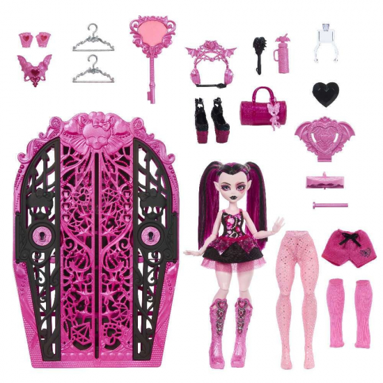 MATTEL MONSTER HIGH SKULLTIMATE ΚΟΥΚΛΑ DRACULAURA HYB12 / HXH84