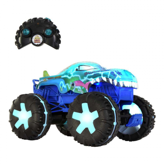 MATTEL HOT WHEELS MONSTER TRUCK POWER SMASHERS ΤΗΛΕΚΑΤΕΥΘΥΝΟΜΕΝΟ MEGA-WREX ALIVE 1:15 JBD90