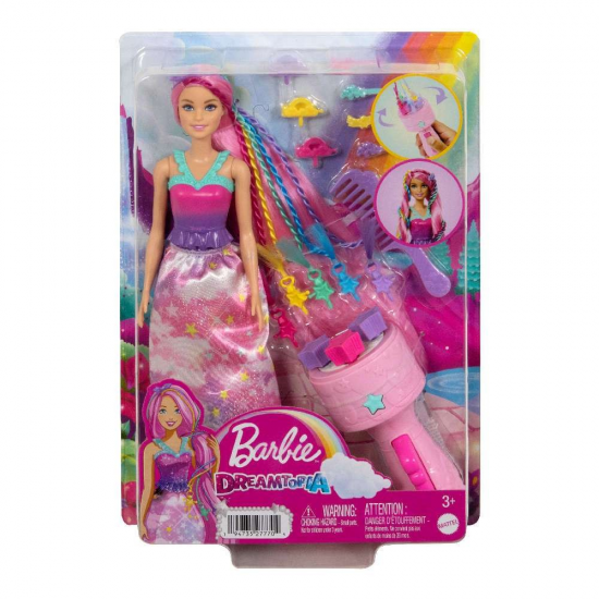 MATTEL BARBIE DREAMTOPIA ΚΟΥΚΛΑ ΟΝΕΙΡΕΜΕΝΑ ΜΑΛΛΙΑ JCW55