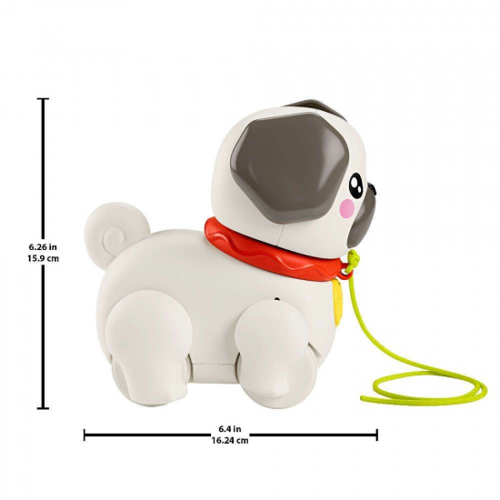 FISHER PRICE ΣΥΡΟΜΕΝΟ ΣΚΥΛΑΚΙ PUG HTW94