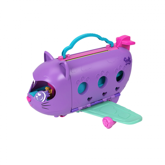 MATTEL POLLY POCKET ΑΕΡΟΠΛΑΝΟ KITTY AIRWAYS HWP19