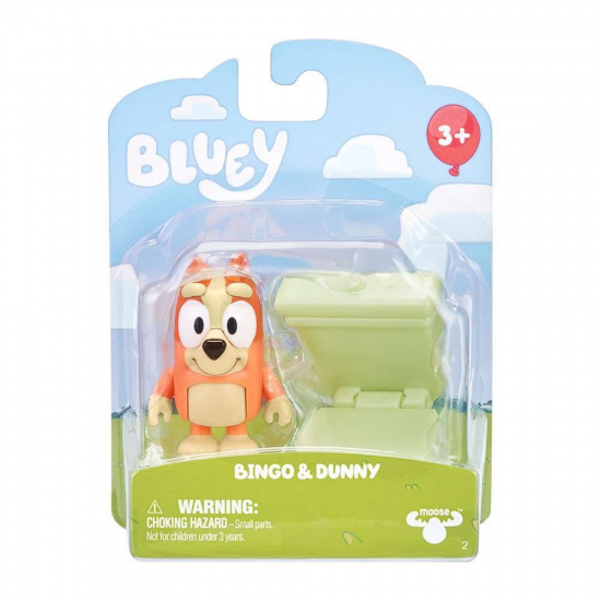 GIOCHI PREZIOSI BLUEY ΦΙΓΟΥΡΑ BINGO AND BUNNY ΜΕ ΑΞΕΣΟΥΑΡ BLY45000