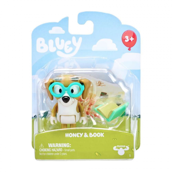 GIOCHI PREZIOSI BLUEY ΦΙΓΟΥΡΑ HONEY AND BOOK ΜΕ ΑΞΕΣΟΥΑΡ BLY45000