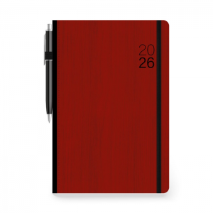 ΤΡΙΠΕΡΙΝΑΣ ΗΜΕΡΟΛΟΓΙΟ ΗΜΕΡΗΣΙΟ 2026 ECO 17Χ24 ΜΕ ΛΑΣΤΙΧΟ ΚΑΙ ΔΩΡΟ ΣΤΥΛΟ ΜΠΟΡΝΤΩ 891655