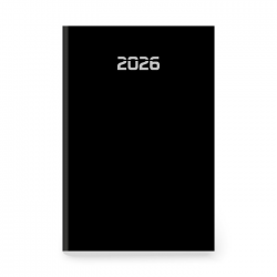 ΤΡΙΠΕΡΙΝΑΣ ΗΜΕΡΟΛΟΓΙΟ ΗΜΕΡΗΣΙΟ ELIT ΜΕ ΕΥΡΕΤΗΡΙΑΣΗ 2026 ΜΑΥΡΟ 890337