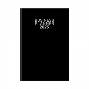 ΤΡΙΠΕΡΙΝΑΣ ΗΜΕΡΟΛΟΓΙΟ ΜΗΝΙΑΙΟ BUSINESS PLANNER 2025 ΜΕ ΚΑΛΥΜΑ Α4 21Χ29 ΜΑΥΡΟ 600027
