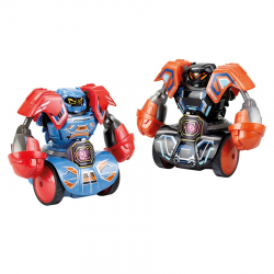 SILVERLIT YOCO ΤΗΛΕΚΑΤΕΥΘΥΝΟΜΕΝΑ ΡΟΜΠΟΤ ΣΕΤ 2 - ROBO KOMBAT 360 TORNADO ΚΟΚΚΙΝΟ-ΠΟΡΤΟΚΑΛΙ 7530-86883