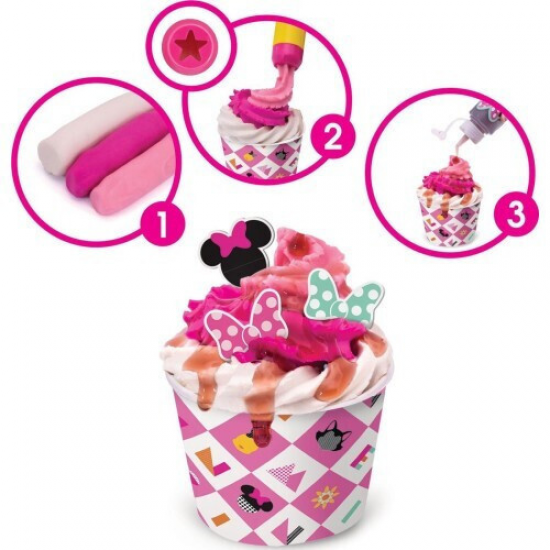 AS COMPANY ΠΛΑΣΤΕΛΙΝΗ DISNEY MINNIE ΣΕΤ ΠΑΓΩΤΟ ΜΕ ΣΙΡΟΠΙ ΚΑΙ SPRINKLES 1045-03616 / 1045-03592