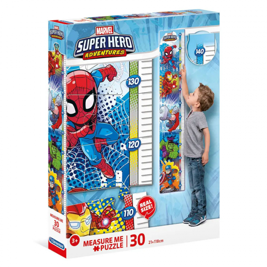 CLEMENTONI PUZZLE 30 ΤΕΜ MAXI SUPER COLOR SUPER HERO ADVENTURE ΜΕΤΡΗΣΕ ΜΕ 1200-20337