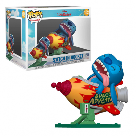 FUNKO POP RIDES : DISNEY LILO AND STITCH - STITCH IN ROCKET #102 556200