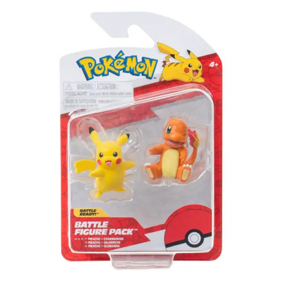 POKEMON ΦΙΓΟΥΡΕΣ ΜΑΧΗΣ PIKACHU AND CHARMANDER PKW3585