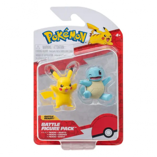 POKEMON ΦΙΓΟΥΡΕΣ ΜΑΧΗΣ PIKACHU AND SQUIRTLE PKW3586