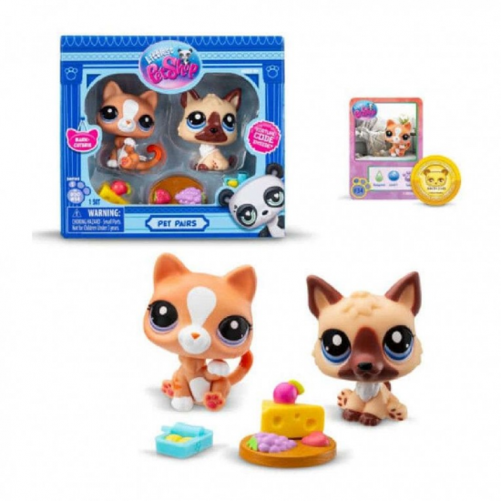 LITTLES PET SHOP PET 2 ΦΙΓΟΥΡΕΣ ΜΕ ΑΞΕΣΟΥΑΡ W1 BF000525-W1 / 00526