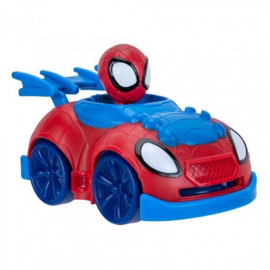 JAZWARES MARVEL SPIDEY AND HIS AMAZING FRIENDS - ΦΙΓΟΥΡΑ 5 ΕΚ. ΜΕ ΟΧΗΜΑ W2 - SPIDERMAN JWS00007-B