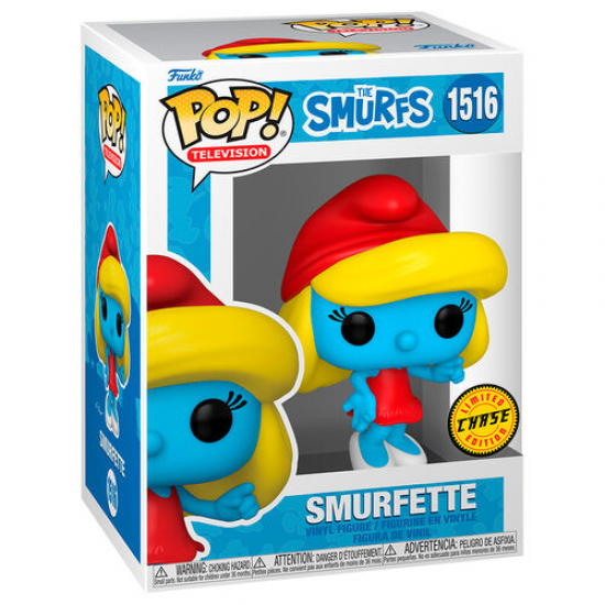 FUNKO POP TELEVISION : THE SMURFS SMURFETTE LIMITED CHASE EDITION #1516 792592