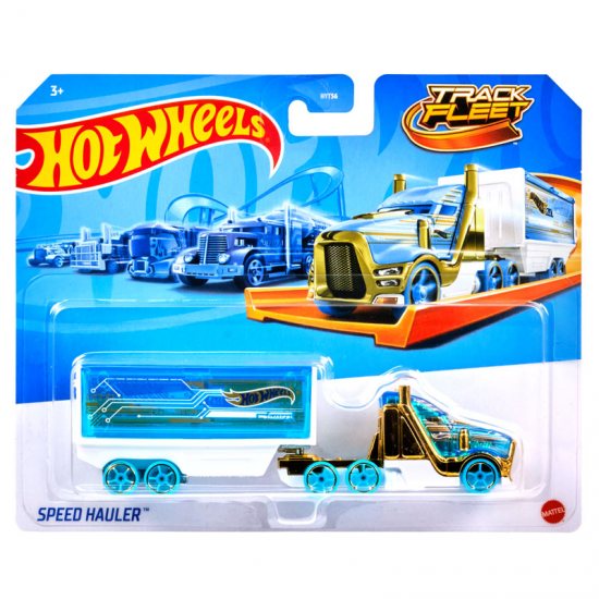 MATTEL HOT WHEELS ΝΕΕΣ ΝΤΑΛΙΚΕΣ TRACK FLEET - SPEED HAULER HYT56 / HYT58