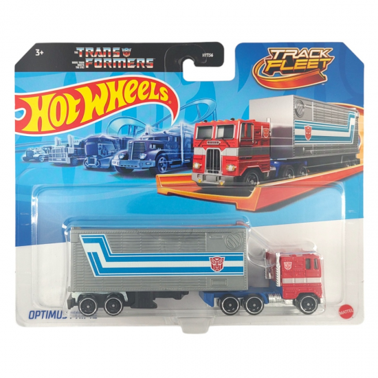 MATTEL HOT WHEELS ΝΕΕΣ ΝΤΑΛΙΚΕΣ TRACK FLEET - OPTIMUS PRIME HYT56 / HXH02