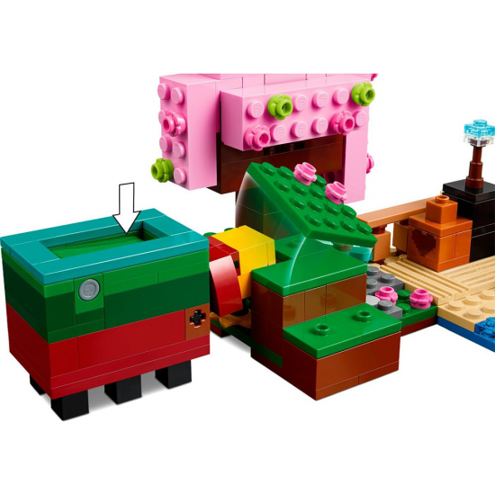 LEGO MINECRAFT - THE CHERRY BLOSSOM GARDEN 21260