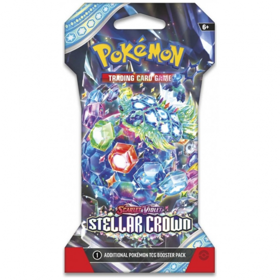 POKEMON TCG SCARLET AND VIOLET STELLAR CROWN SLEEVED BOOSTER 190-85901 / POK859014